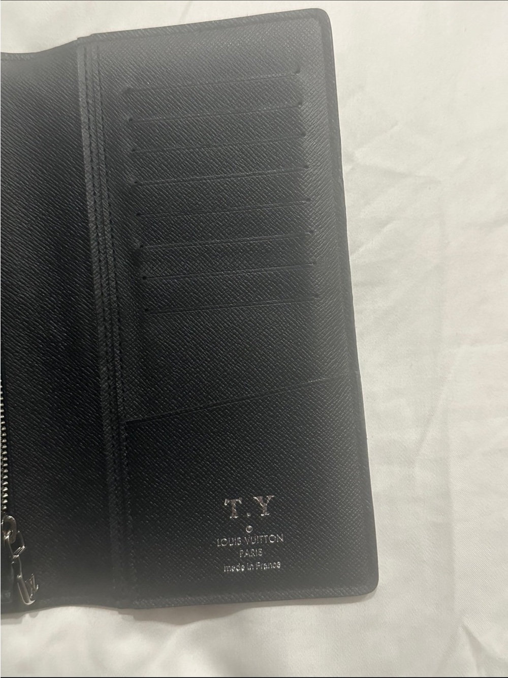 Louis Vuitton Damier Graphite Pixel Brazza Wallet Blue - Picture 3 of 10